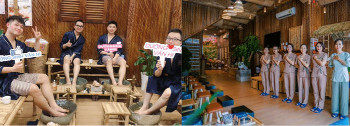 Vân Hy Spa – Gội đầu massage mặt cho nam