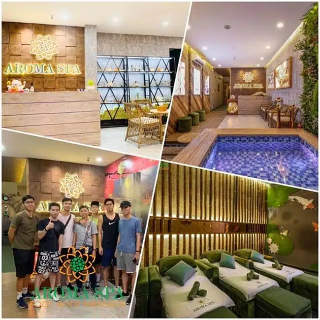 Aroma Spa Foot & Body Massage sử dụng liệu trình massage ấn huyệt cổ điển giúp khách hàng giảm đau hiệu quả.