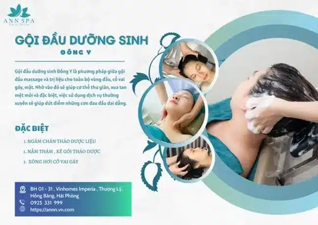 Dịch vụ của ANN Spa áp dụng các phương pháp trị liệu y học cổ truyền phương Đông.