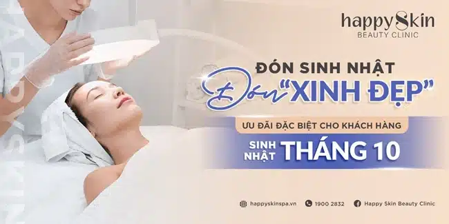 Happy Skin Medical Spa chăm sóc da khoa học bởi các chuyên gia có nhiều năm kinh nghiệm trong lĩnh vực làm đẹp.