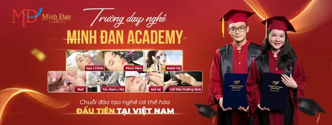 Trường dạy nghề Minh Đan một trong những trung tâm dạy học nail uy tín nhất tại tphcm