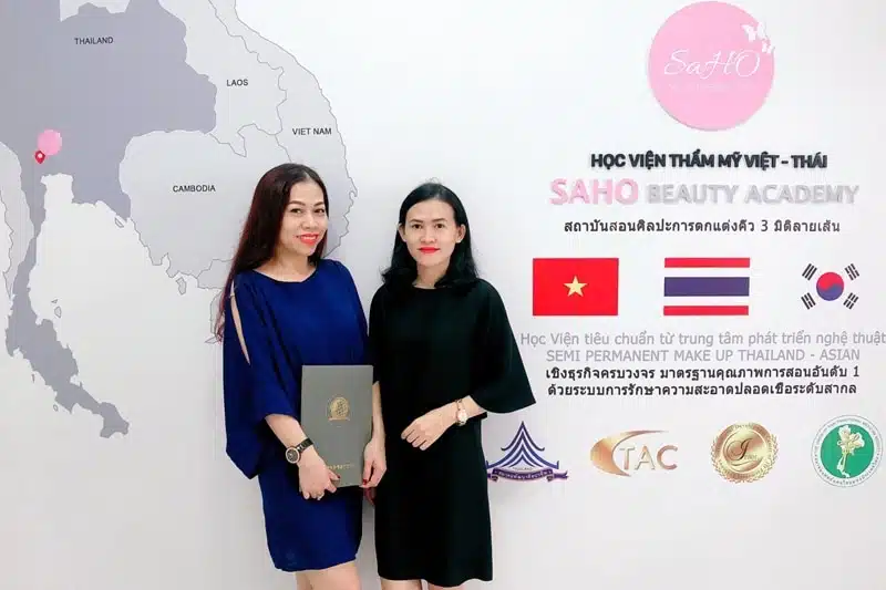 Spa thẩm mỹ SAHO Beauty Academy giúp học viên nắm vững đầy đủ kiến ​​thức, kỹ năng chuyên môn về chăm sóc da chuyên sâu.