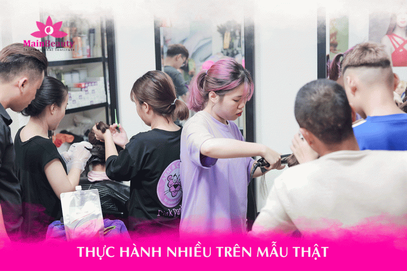 Trung tâm dạy học cắt tóc chuyên nghiệp ở TPHCM