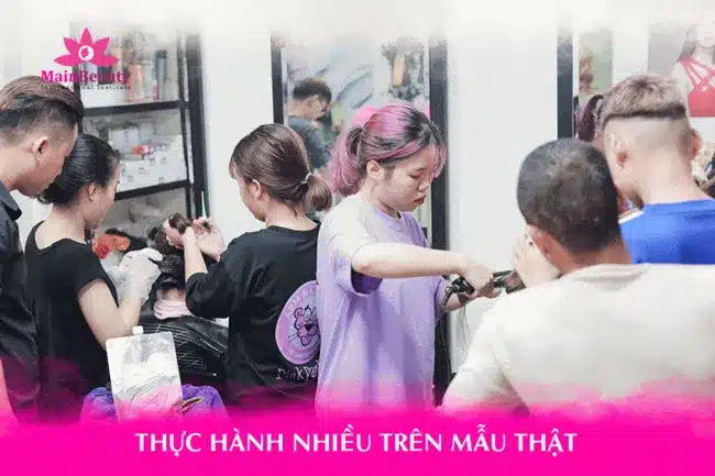 Trung tâm đào tạo thẩm mỹ MainBeauty đào tạo thẩm mỹ và làm tóc chuyên nghiệp