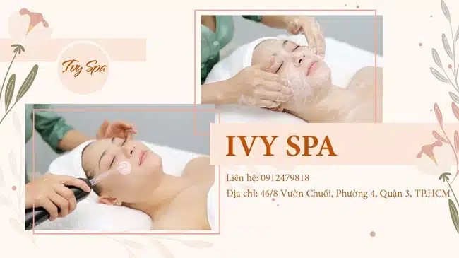 IVY Spa trung tâm chuyên về điều trị và chăm sóc da mặt với giá cả hợp lý và thời gian điều trị kỹ lưỡng.