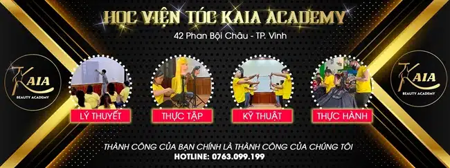 Học viện đào tạo nghề tóc Kaia đào tạo bởi các những chuyên gia tạo mẫu tóc hàng đầu, giàu kinh nghiệm, và tận tâm.