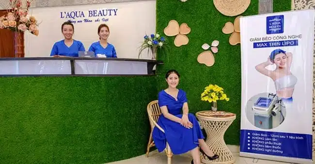 L’AQUA BEAUTY là địa chỉ chăm sóc sức khoẻ và sắc đẹp uy tín với giá cả hợp lý.