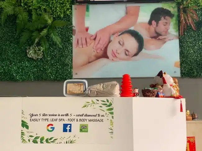 Leaf Spa – Foot And Body Massage Spa làm đẹp Sang - Xịn - Mịn tại Quận 4.