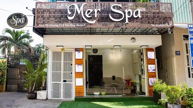 Mer Beauty & Spa địa chỉ spa làm đẹp, triệt lông uy tín Quận 7.