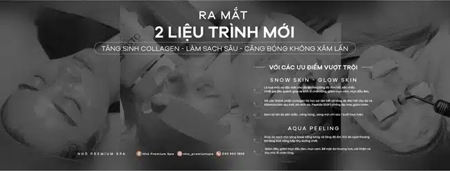 Nhỏ Premium Spa địa chỉ chăm sóc da chuyên sâu với nhiều năm kinh nghiệp đảm bảo uy tín, chất lượng.