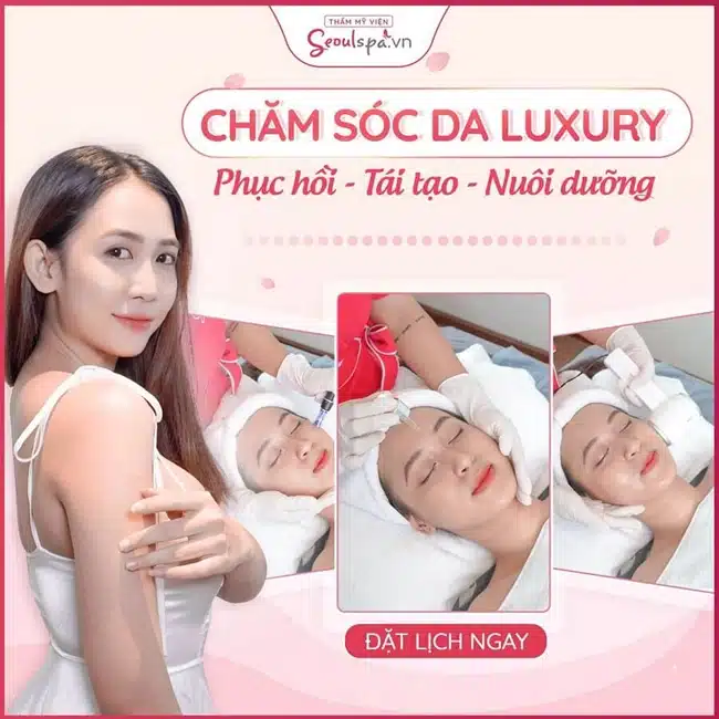 Seoul Spa cung cấp nhiều dịch vụ làm đẹp uy tín với đội ngũ chuyên viên chăm sóc chuyên nghiệp.