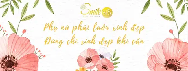 Smile Spa cung cấp một loạt các dịch vụ chăm sóc sắc đẹp hoàn hảo và đẳng cấp.