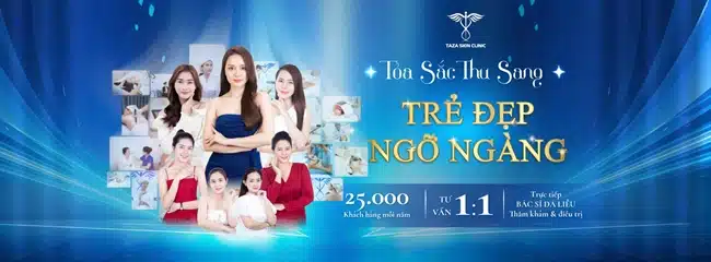 Taza Skin Clinic cung cấp nhiều dịch vụ làm đẹp uy tín với nhiều cơ sở trên địa bàn TP. Hồ Chí Minh.