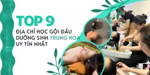 Top 9 địa chỉ học gội đầu dưỡng sinh Trung Hoa uy tín nhất.