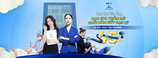 Khóa học gội đầu dưỡng sinh Trung Hoa của Timona Academy học spa thẩm mỹ cuối năm hốt bạc tỷ.