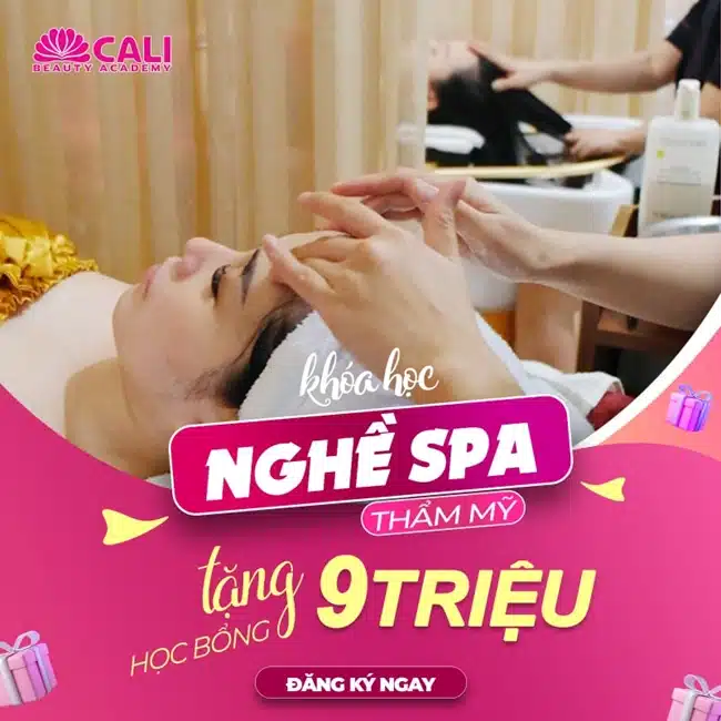 Trung tâm đào tạo spa chuyên nghiệp Thẩm mỹ Cali có khóa học nghề thẩm mỹ chuyên nghiệp được nhiều bạn trẻ lựa chọn.