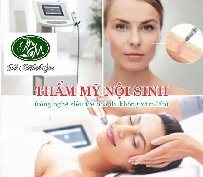 Tuệ Minh Spa cung cấp quy trình làm đẹp chuyên nghiệp cùng với công nghệ trẻ hóa da, không xâm lấn.