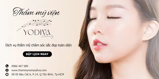 Thẩm mỹ viện Yodiva Beauty mang đến dịch vụ thẩm mỹ chăm sóc sắc đẹp toàn diện.