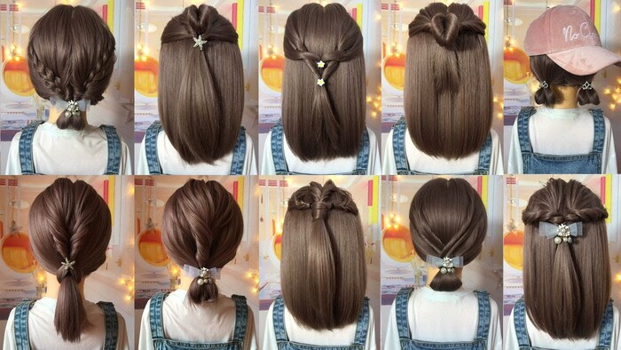 Bật mí 10 kiểu buộc tóc đẹp cho học sinh cấp 2