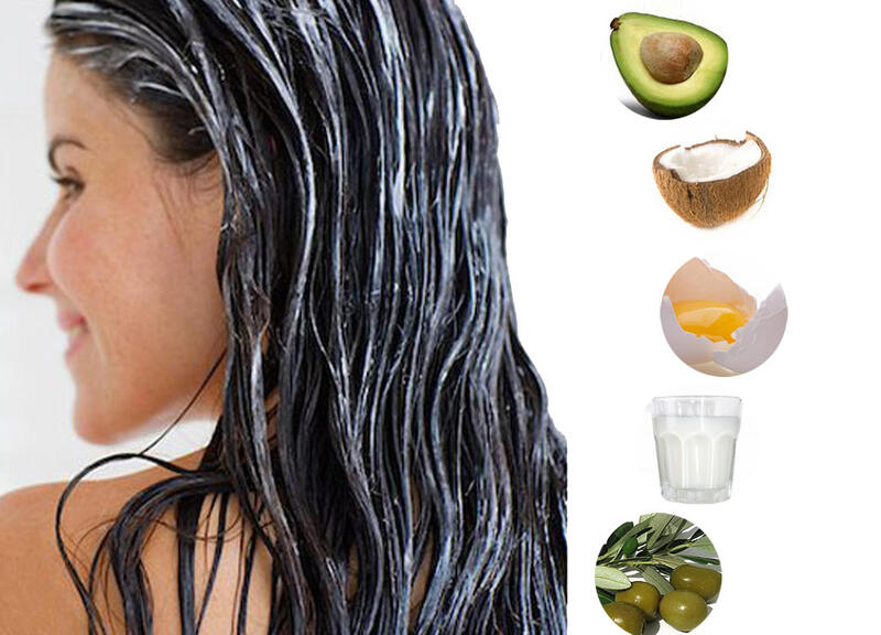 Chọn dùng các loại mặt nạ ủ tóc được làm từ thành phần tự nhiên
