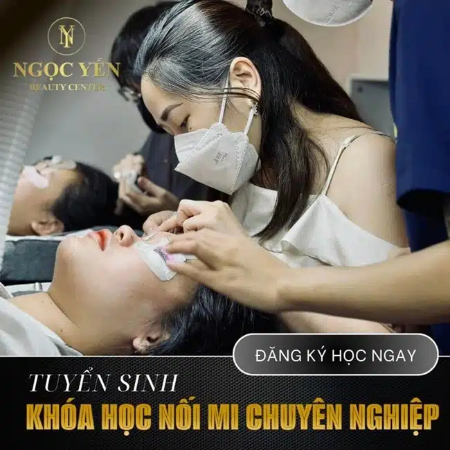 Ngọc Yến là trung tâm dẫn đầu trong việc vận dụng xu hướng, kỹ thuật nối mi mới nhất đến từ nhiều nước trên thế giới.