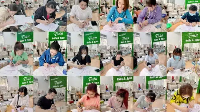 Học viên tham gia khóa học tại Trân Nail & Spa sau khi ra trường đều sẽ có công việc ổn định.