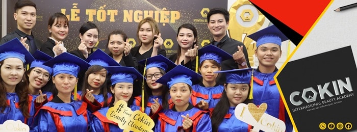 Học Viện Cokin cung cấp khóa học chăm sóc da và spa chuyên sâu, đào tạo chuyên tâm và tận tình.