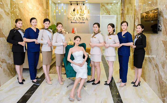 Miranda Beauty & Spa cung cấp đầy đủ các dịch vụ chăm sóc sắc đẹp chuẩn spa.