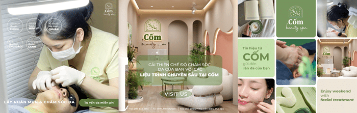 Cốm Beauty Spa nơi làm đẹp uy tín đáp ứng tiêu chuẩn cao với mức giá hợp lý.