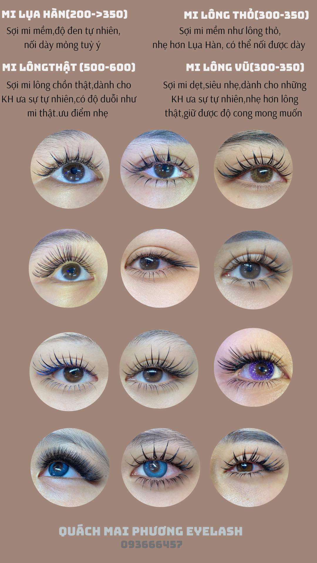 Quách Mai Phương Eyelash được biết đến như một trong những địa chỉ làm đẹp kết hợp nail - mi chất lượng và uy tín.