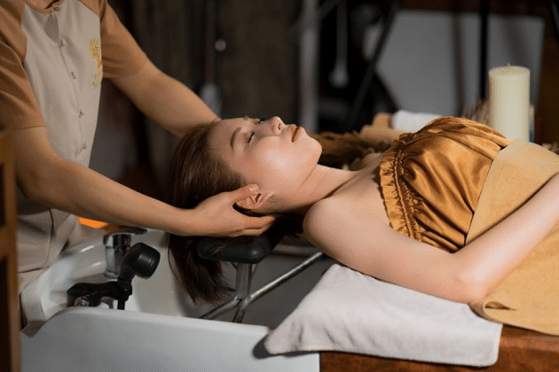 Massage cổ vai gáy sẽ tăng cường lưu thông máu.