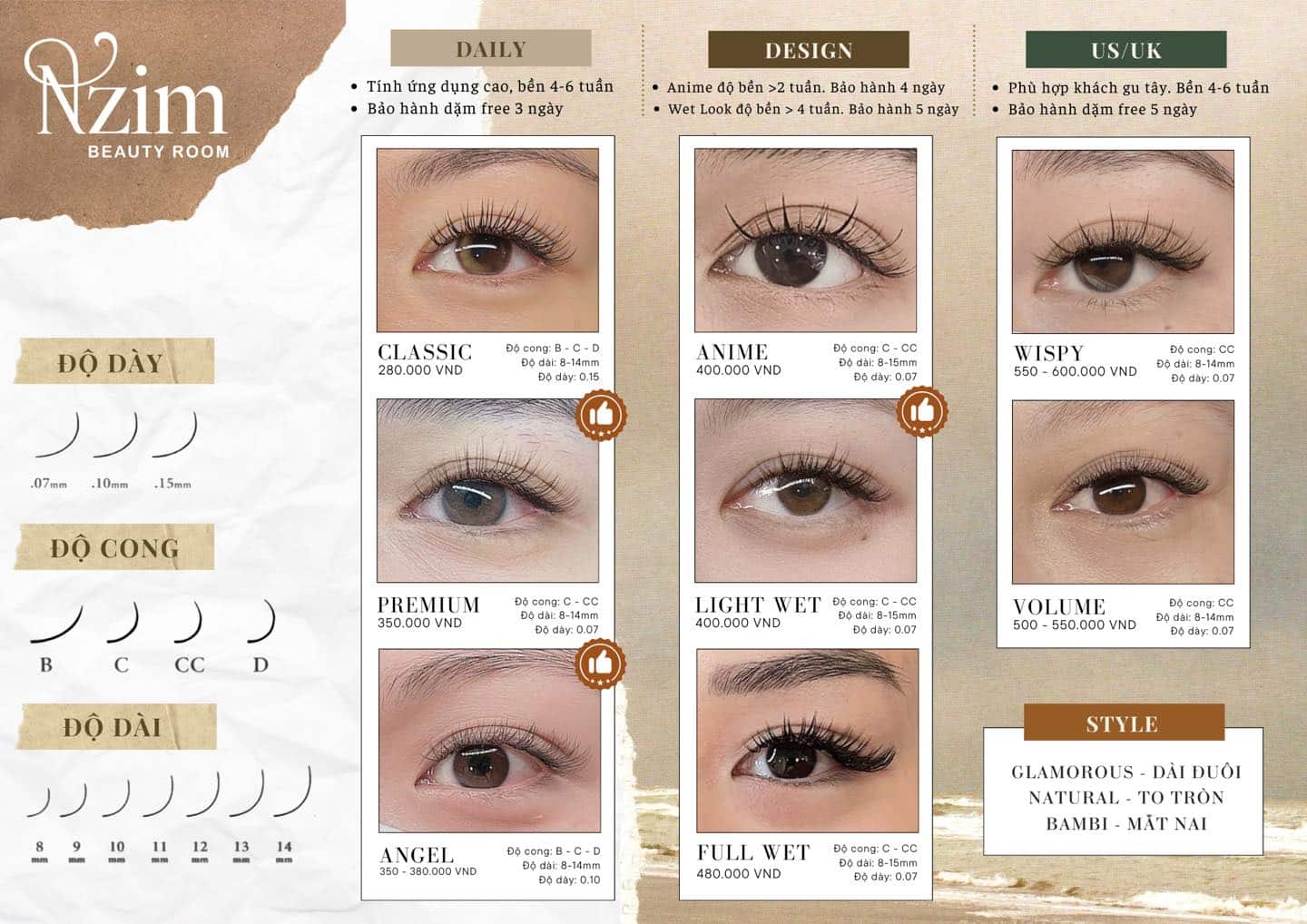 Nzim Beauty Room được biết đến là một địa chỉ chăm sóc sắc đẹp lý tưởng dành cho chị em phụ nữ.