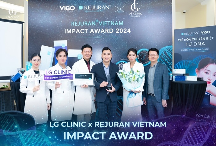 LG CLINIC x REJURAN VIETNAM IMPACT AWARD - KHẲNG ĐỊNH VỊ THẾ TOP ĐẦU ỨNG DỤNG REJURAN TRONG LÀM ĐẸP!