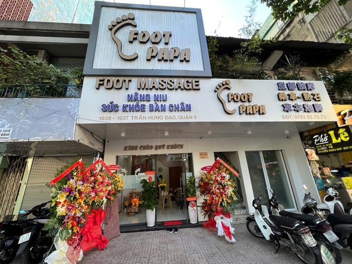 Foot PAPA – Spa massage chân trị liệu thư giãn