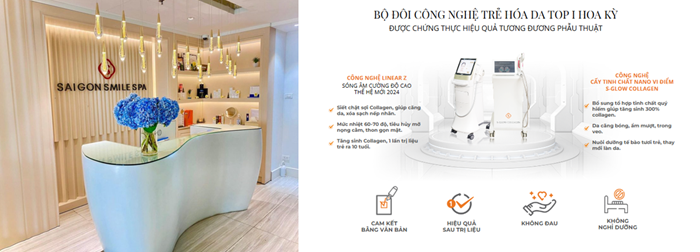 Saigon Smile Spa – Làm đẹp an toàn, không xâm lấn