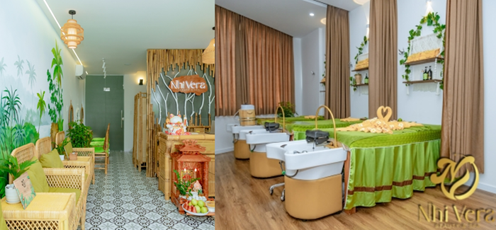 Nhi Vera Beauty & Spa – Không gian massage thư giãn và chăm sóc sức khỏe toàn diện 