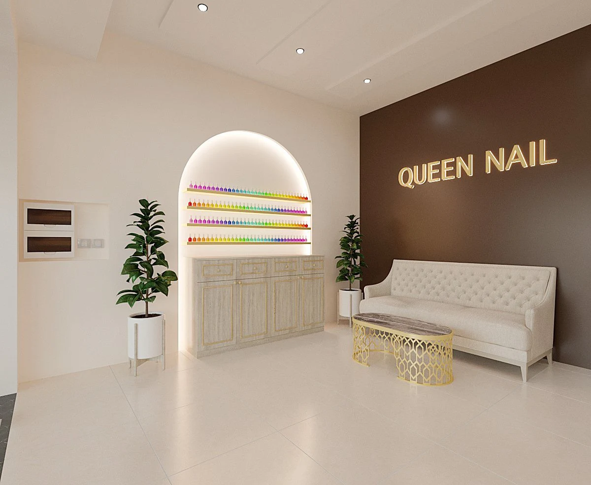 Không gian tại Queen Nail 